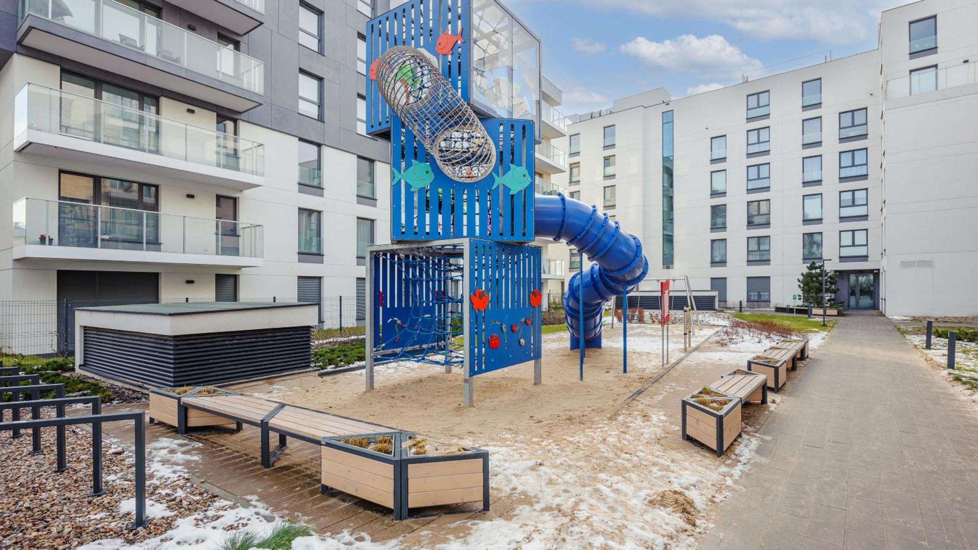Apartamenty Sun & Snow Przystan Letnica Danzig Exterior foto
