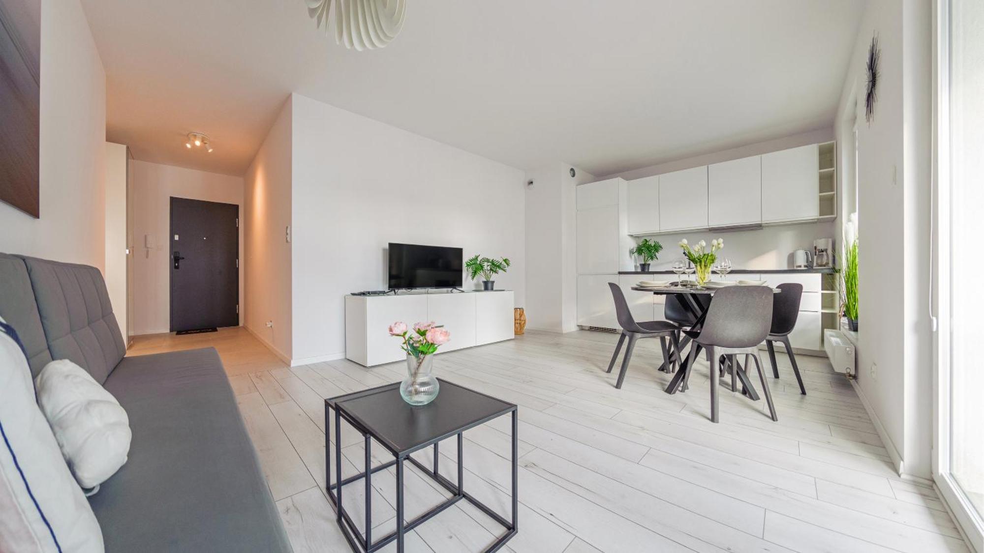 Apartamenty Sun & Snow Przystan Letnica Danzig Exterior foto