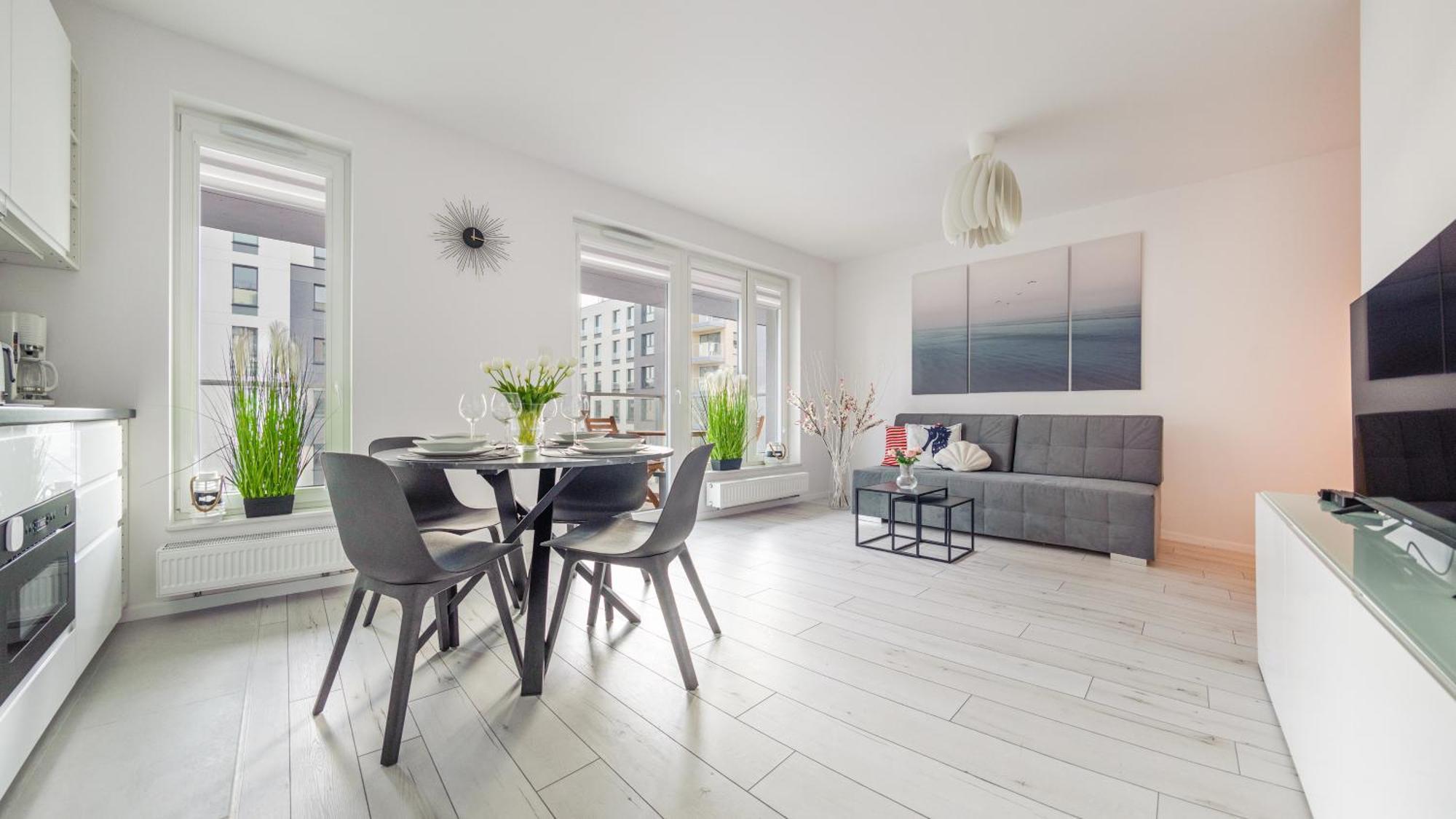 Apartamenty Sun & Snow Przystan Letnica Danzig Exterior foto